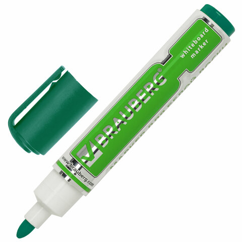 Маркеры для доски BRAUBERG, НАБОР 4 шт., АССОРТИ, "Neo", с клипом,