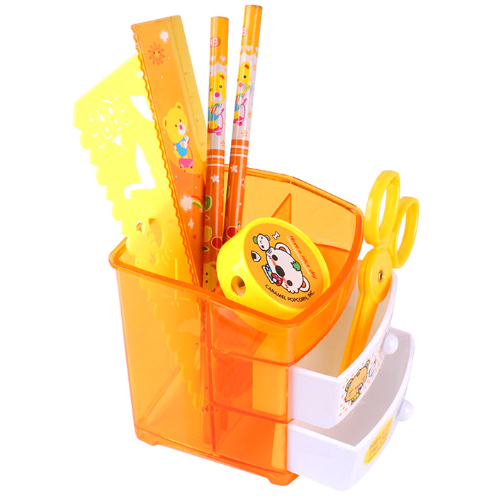 Набор настольный детский 7пр "Darvish"(подставка, точилка, 2 ч/гр Набор настольный детский 7пр "Darvish"(подставка, точилка, 2 ч/гр