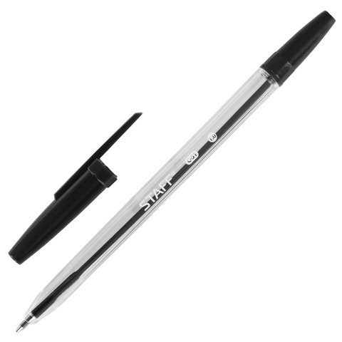 Ручки шариковые STAFF C-51, НАБОР 4 шт., АССОРТИ, узел 1 мм, линия письма 0,5 Ручки шариковые STAFF C-51, НАБОР 4 шт., АССОРТИ, узел 1 мм, линия письма 0,5