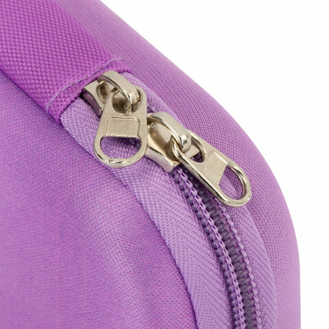 Пенал ЮНЛАНДИЯ, 1 отделение, карман, полиэстер/EVA, 22х10х5 см, Bubble tea,