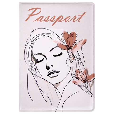 Обложка для паспорта "Cool Mix 3", мягкая вставка изолон, 10 дизайнов