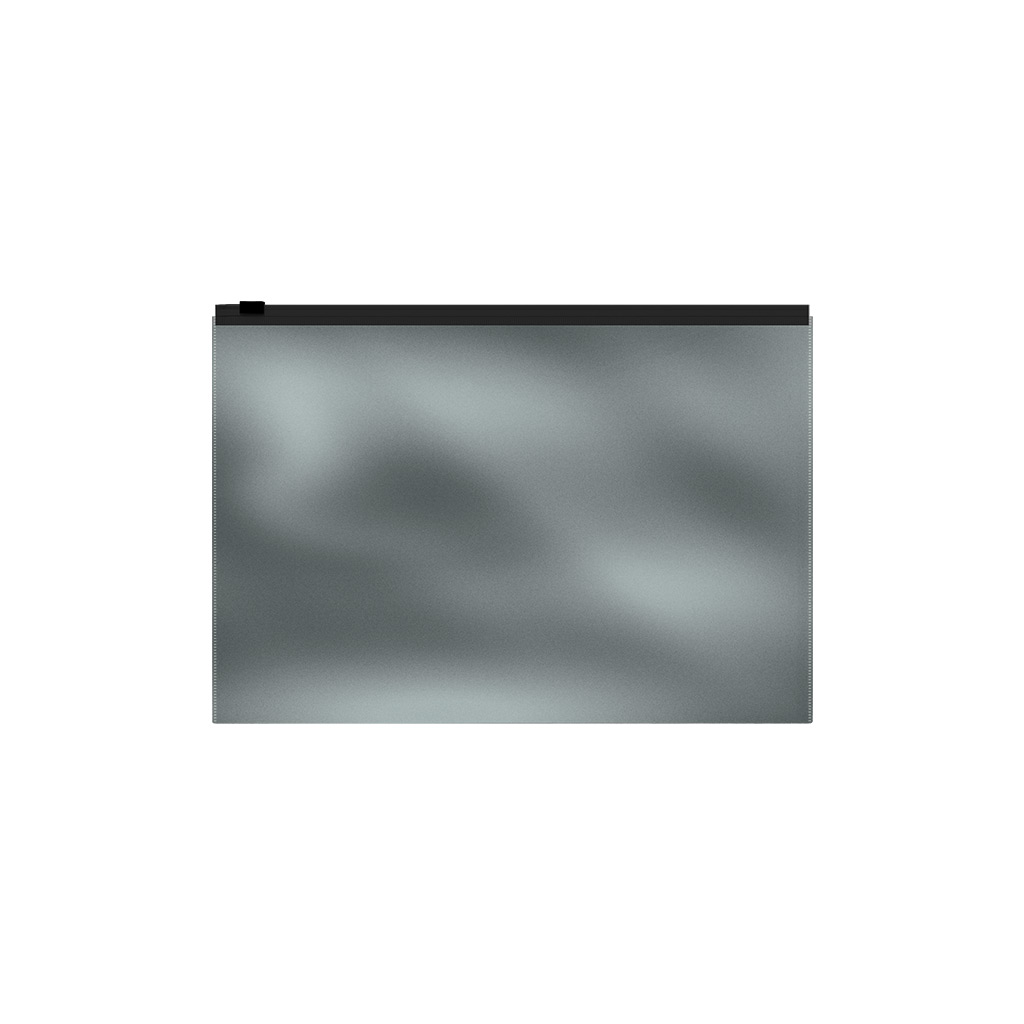 Zip-пакет пластиковый ErichKrause® Glossy Ice Metallic, B5, серебряный (в пакете Zip-пакет пластиковый ErichKrause® Glossy Ice Metallic, B5, серебряный (в пакете