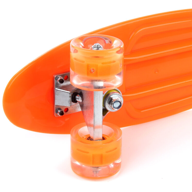 Скейтборд 55X14,5см, колеса PU со светом, в ассортименте Скейтборд 55X14,5см, колеса PU со светом, в ассортименте