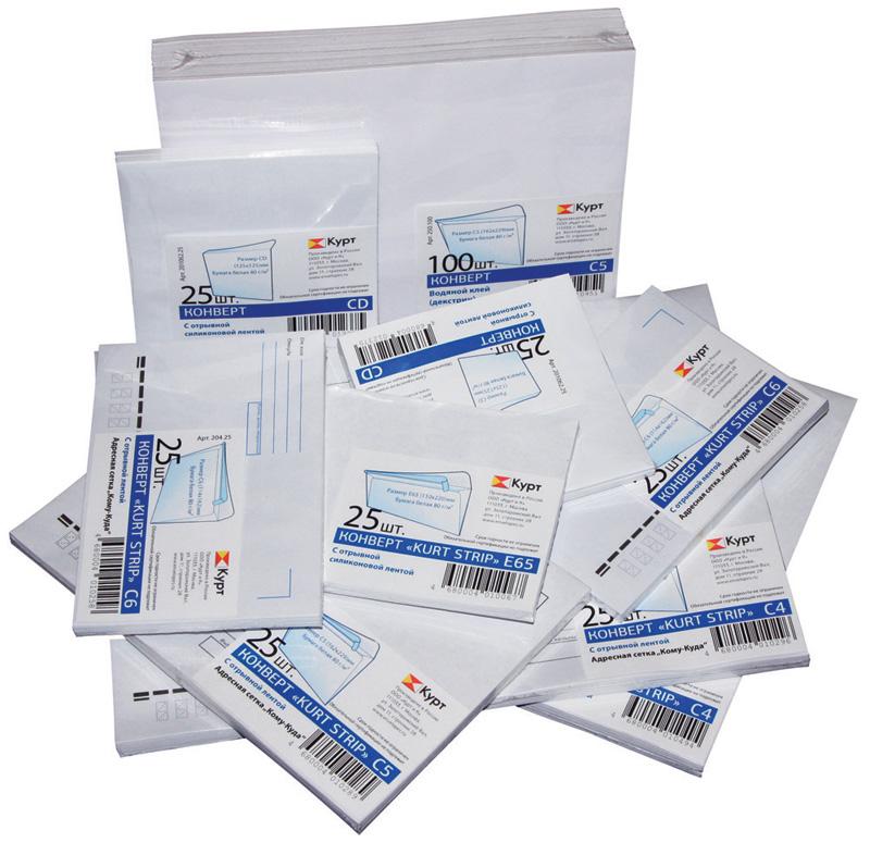 Конверт C5, KurtStrip, 162*229мм, с подсказом, б/окна, отр. лента, внутр. Конверт C5, KurtStrip, 162*229мм, с подсказом, б/окна, отр. лента, внутр.