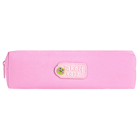 Пенал ЮНЛАНДИЯ ЮНИОР, 1 отделение, полиэстер, аппликация, "Take it Пенал ЮНЛАНДИЯ ЮНИОР, 1 отделение, полиэстер, аппликация, "Take it