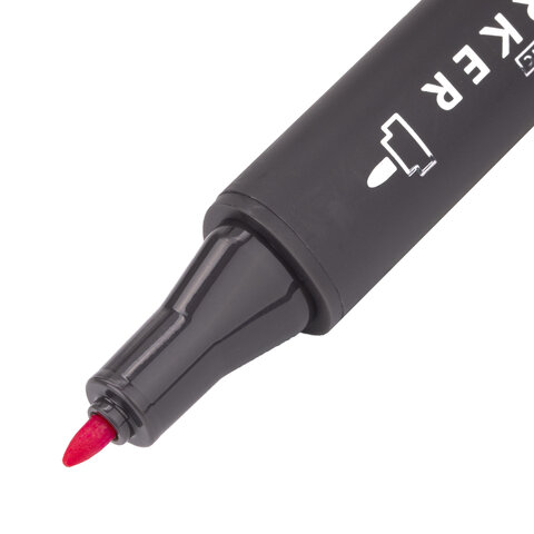 Маркер для скетчинга двусторонний 1 мм - 6 мм BRAUBERG ART CLASSIC, РОЗОВЫЙ Маркер для скетчинга двусторонний 1 мм - 6 мм BRAUBERG ART CLASSIC, РОЗОВЫЙ