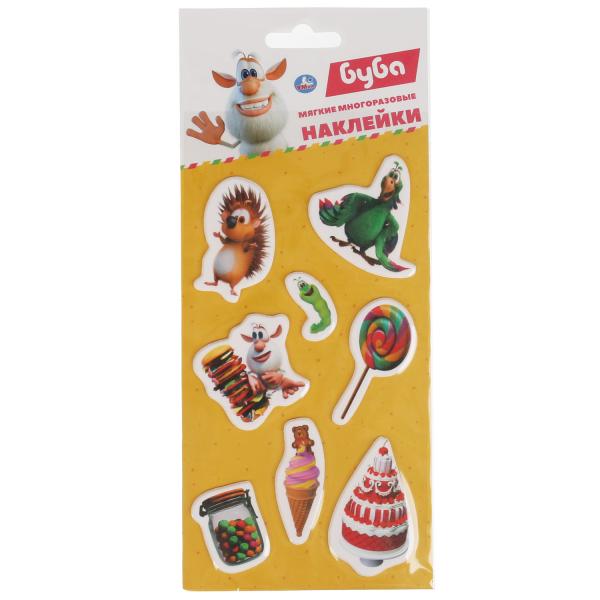 Мягкие многораз. наклейки 97*227мм БУБА Умка Мягкие многораз. наклейки 97*227мм БУБА Умка