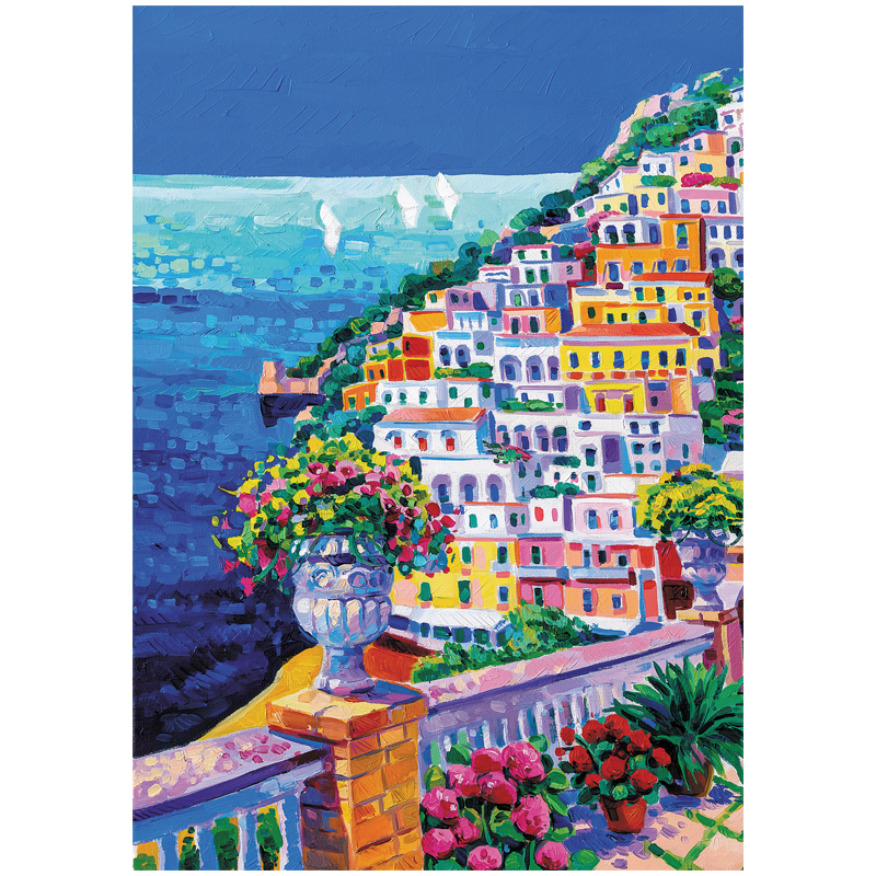 Пазл 1000 эл. ТРИ СОВЫ "Порт Сорренто"