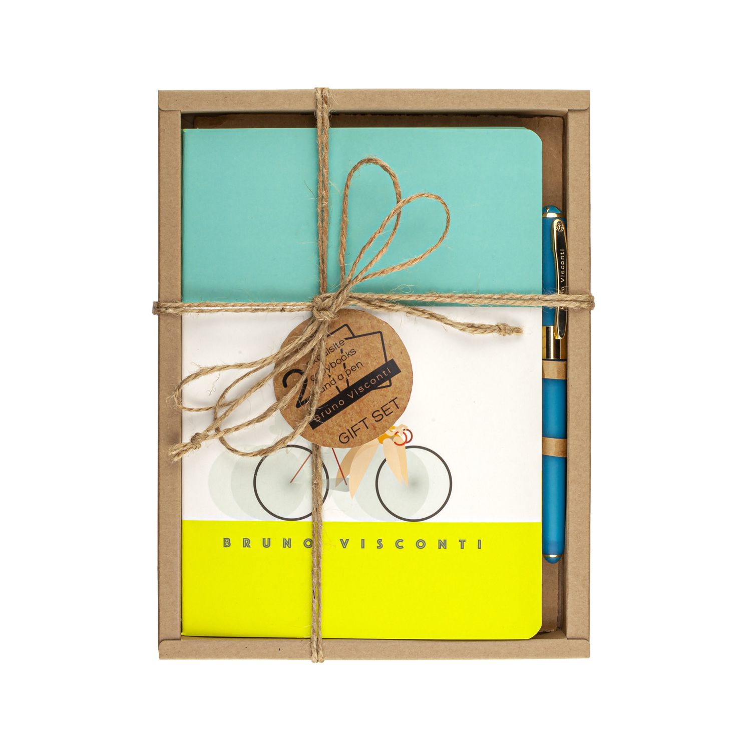 НАБОР ПОДАРОЧНЫЙ "ВЕЛОСИПЕДИСТЫ" (ДВЕ ТЕТРАДИ BV И РУЧКА) НАБОР ПОДАРОЧНЫЙ "ВЕЛОСИПЕДИСТЫ" (ДВЕ ТЕТРАДИ BV И РУЧКА)