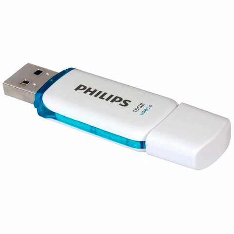 Флеш-диск 16 GB PHILIPS SNOW, разъем USB 3.0, синий, FM16FD75B/97 Флеш-диск 16 GB PHILIPS SNOW, разъем USB 3.0, синий, FM16FD75B/97