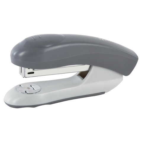 Степлер №24/6, 26/6 BRAUBERG "Einkommen", до 25 листов, серый, 222535 Степлер №24/6, 26/6 BRAUBERG "Einkommen", до 25 листов, серый, 222535