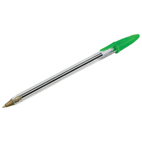 Ручка шариковая STAFF "Basic Budget BP-04", ЗЕЛЕНАЯ, линия письма 0,5 Ручка шариковая STAFF "Basic Budget BP-04", ЗЕЛЕНАЯ, линия письма 0,5
