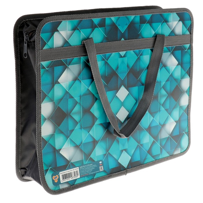 Папка детская А4 пластиковая, с ручками "Мозаика" Папка детская А4 пластиковая, с ручками "Мозаика"