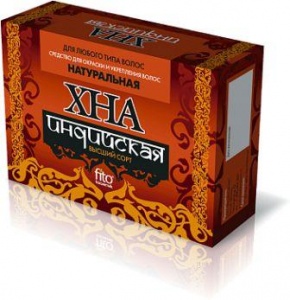 Арт.5001 ФИТО К Хна индийская натуральная 125г/40шт Арт.5001 ФИТО К Хна индийская натуральная 125г/40шт