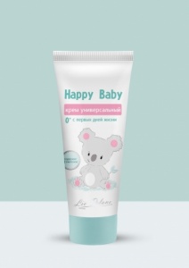 LIV DELANO Happy Baby Крем универсальный с первых дней жизни 75г/36шт LIV DELANO Happy Baby Крем универсальный с первых дней жизни 75г/36шт