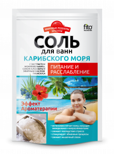Арт.6134 ФИТО К Соль Карибского моря для ванн Питание и расслабление «Мировые Арт.6134 ФИТО К Соль Карибского моря для ванн Питание и расслабление «Мировые