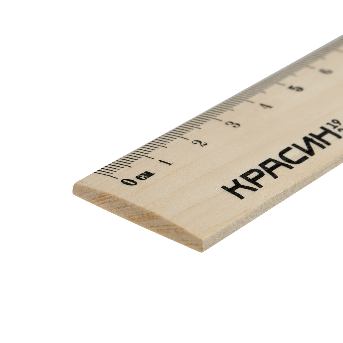 Линейка 15см Красин "Стандарт", дерево