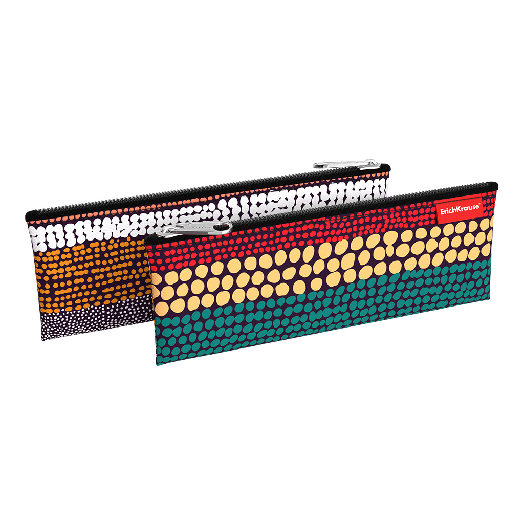 Пенал конверт ErichKrause® 220х90мм Mosaic Strips Пенал конверт ErichKrause® 220х90мм Mosaic Strips