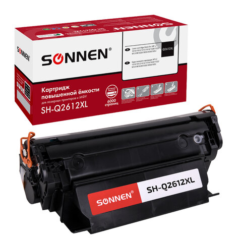 Картридж лазерный SONNEN (SH-Q2612XL) для HP LJ Картридж лазерный SONNEN (SH-Q2612XL) для HP LJ