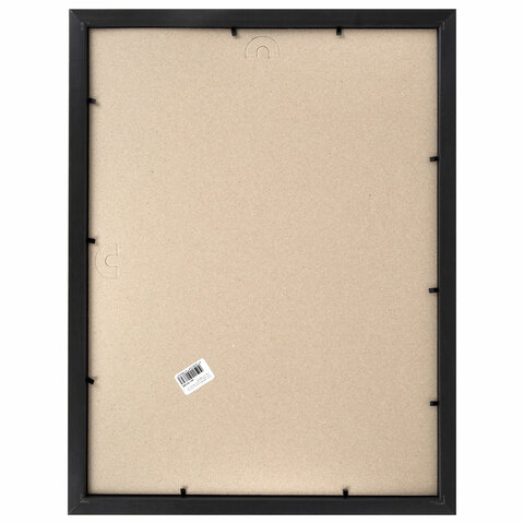 Рамка 30*40 см небьющаяся, багет 20 мм пластик, BRAUBERG HIT3, цвет темный орех