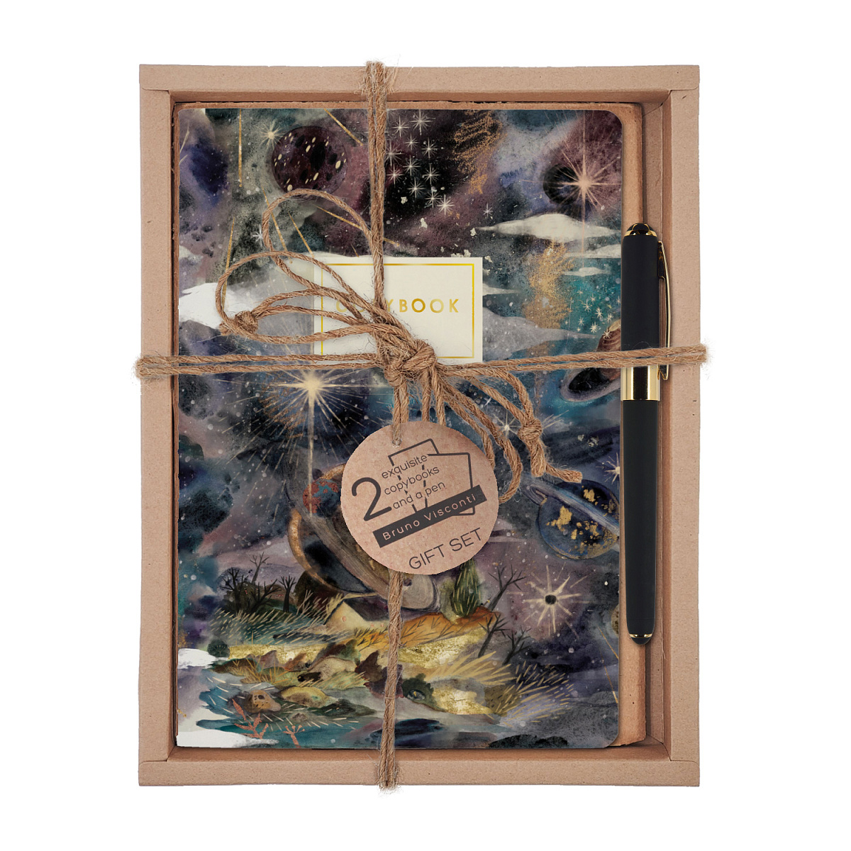 НАБОР ПОДАРОЧНЫЙ "СКАЗОЧНАЯ ГАЛАКТИКА" (ДВЕ ТЕТРАДИ BV И РУЧКА) НАБОР ПОДАРОЧНЫЙ "СКАЗОЧНАЯ ГАЛАКТИКА" (ДВЕ ТЕТРАДИ BV И РУЧКА)