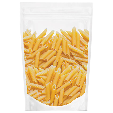 Пакет дой-пак с замком ZIP LOCK, прозрачный, 120х200 + 40 мм, 100 штук, 70 мкм,