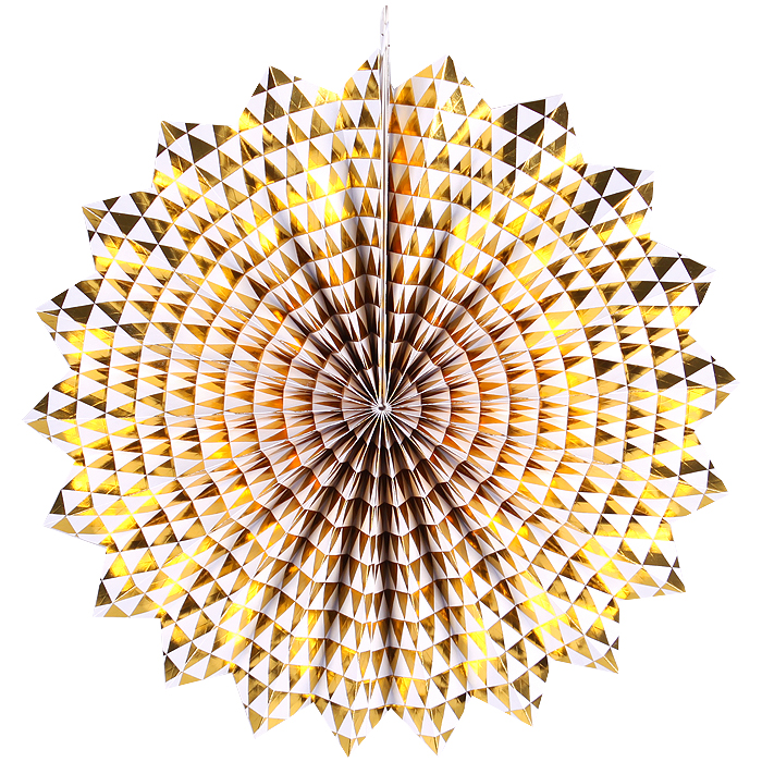 Праздничное украшение "Веер" 8шт/уп (набор) Праздничное украшение "Веер" 8шт/уп (набор)