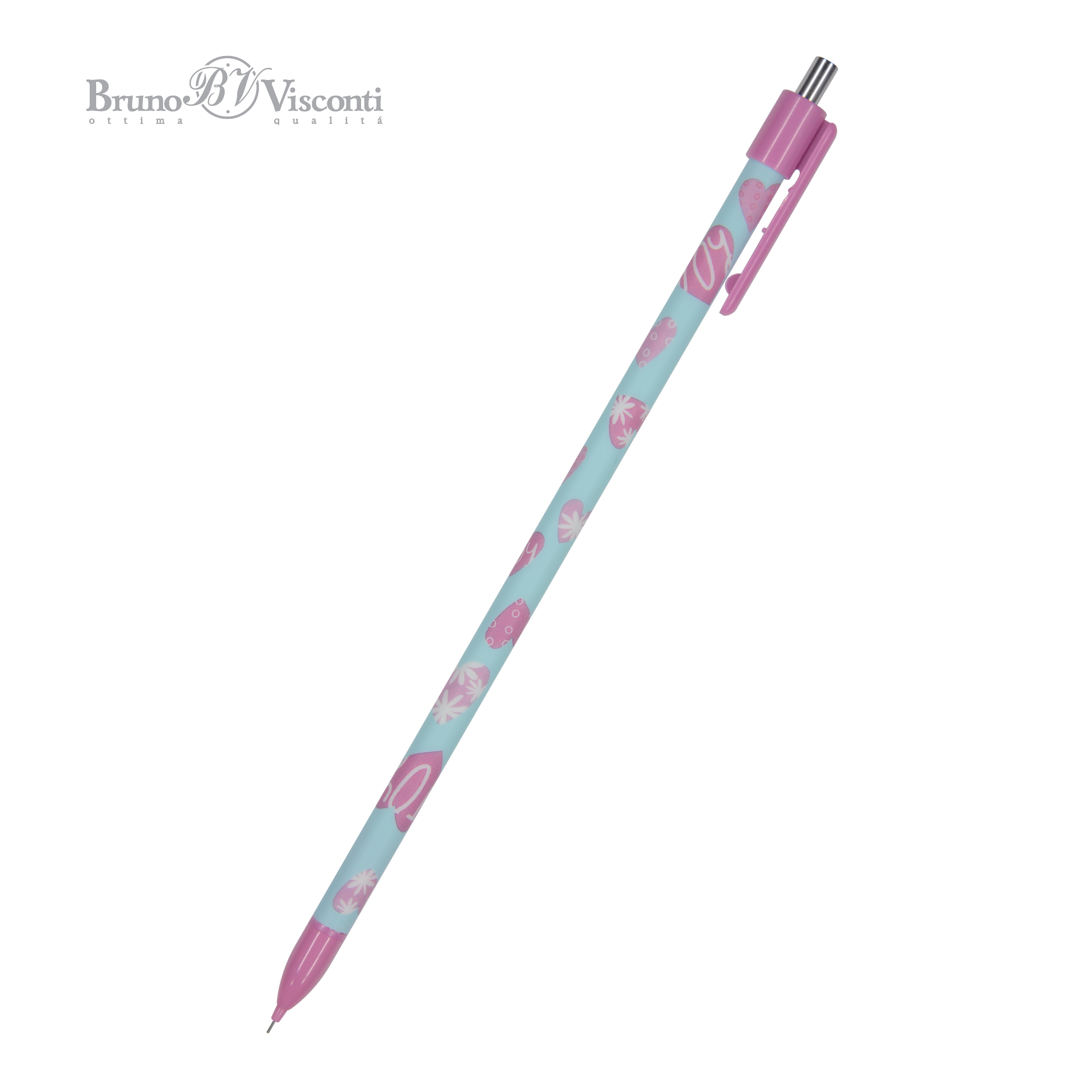 КАРАНДАШ МЕХАНИЧЕСКИЙ "MagicGraphix. Сердечки. Эмоции" 0.5 ММ КАРАНДАШ МЕХАНИЧЕСКИЙ "MagicGraphix. Сердечки. Эмоции" 0.5 ММ