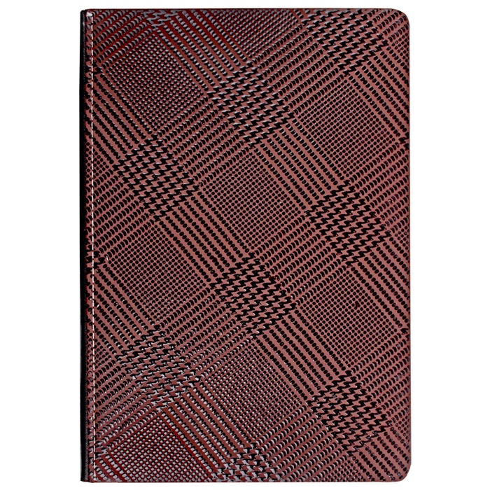 Книжка записная 13,5*19см "Darvish" обложка кожзам с узором и цветным Книжка записная 13,5*19см "Darvish" обложка кожзам с узором и цветным