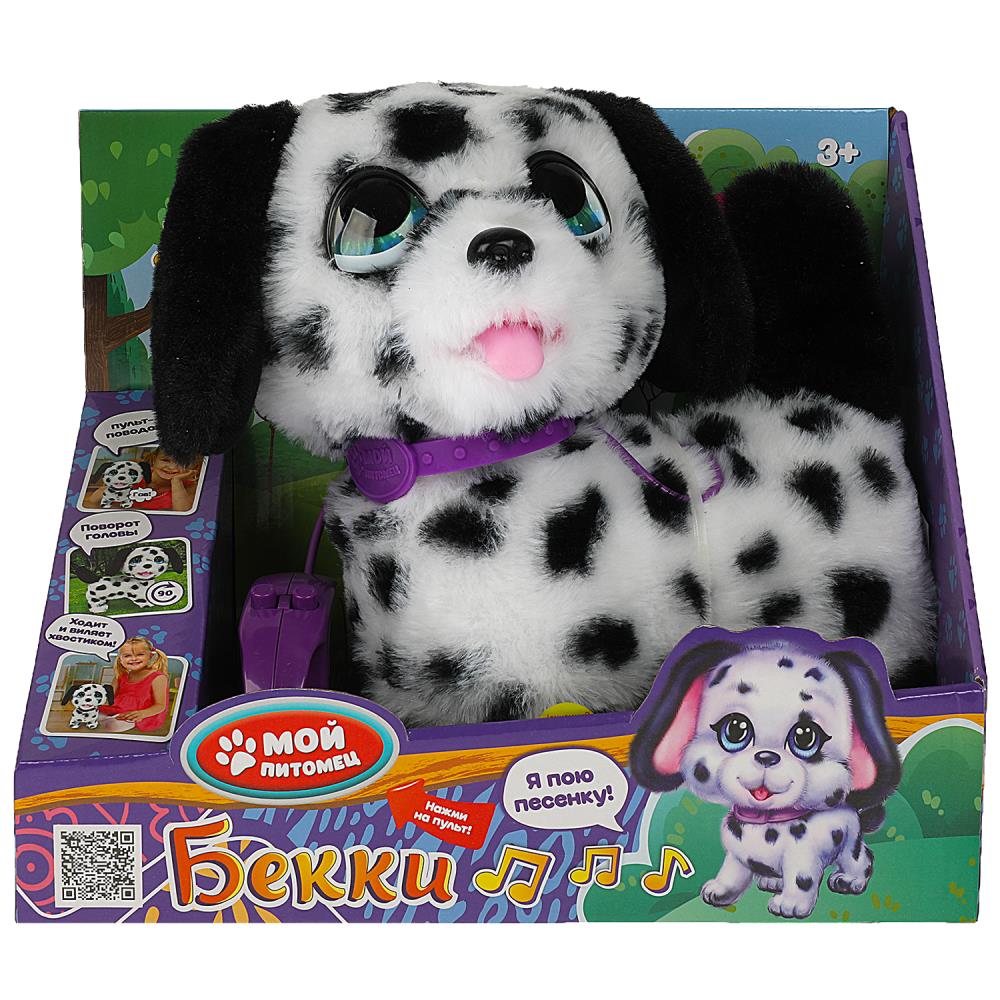 Интерактивный щенок Бекки 22см, ходит, озвучена, голова поворачив., в кор. МОЙ Интерактивный щенок Бекки 22см, ходит, озвучена, голова поворачив., в кор. МОЙ