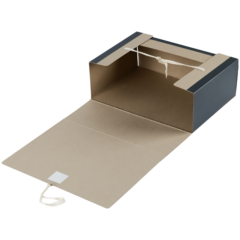 Папка архивная OfficeSpace, переплетный картон/бумвинил, с 4 завязками, ширина