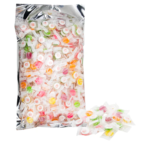 Карамель леденцовая SUNNY CANDY, микс вкусов с аскорбинкой, в индивидуальной Карамель леденцовая SUNNY CANDY, микс вкусов с аскорбинкой, в индивидуальной
