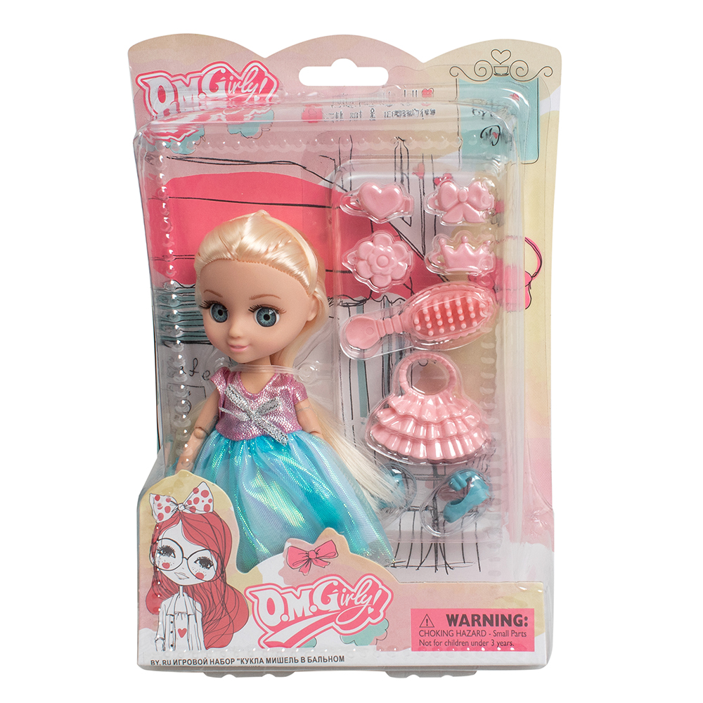 Игровой набор "Кукла Мишель в бальном платье" Игровой набор "Кукла Мишель в бальном платье"