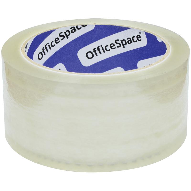 Клейкая лента упаковочная OfficeSpace, 48мм*66м, 45мкм КЛ_17450 Клейкая лента упаковочная OfficeSpace, 48мм*66м, 45мкм КЛ_17450