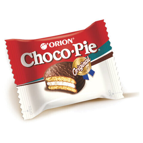 Печенье ORION "Choco Pie Original", 600 г (20 штук х 30 г) Печенье ORION "Choco Pie Original", 600 г (20 штук х 30 г)