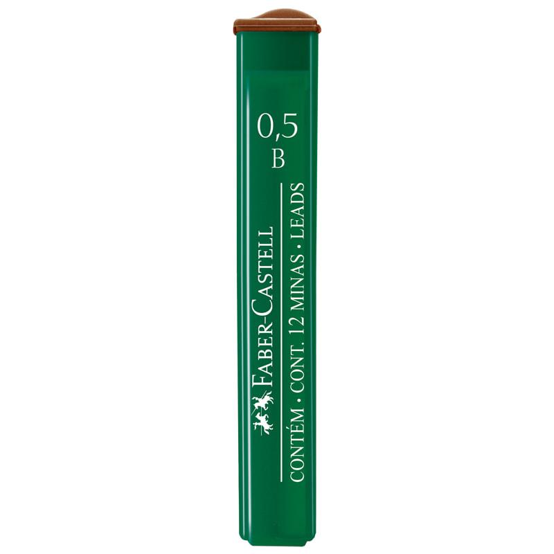 Грифели для механических карандашей Faber-Castell "Polymer", 12шт., Грифели для механических карандашей Faber-Castell "Polymer", 12шт.,