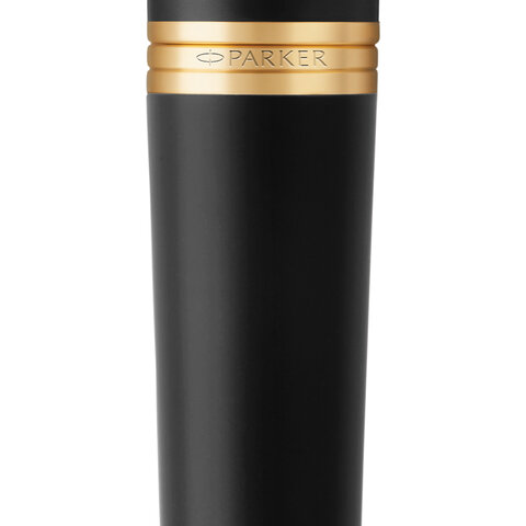 Ручка перьевая PARKER "Urban Core Muted Black GT", черный матовый лак,