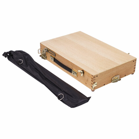 Этюдник BRAUBERG ART "CLASSIC", бук, 40х25х7,5 см, высота холста 70