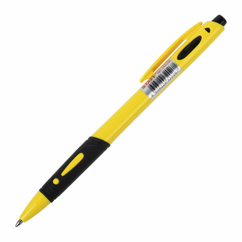 Ручка шариковая автоматическая с грипом STAFF "College BP-16 Neon", Ручка шариковая автоматическая с грипом STAFF "College BP-16 Neon",