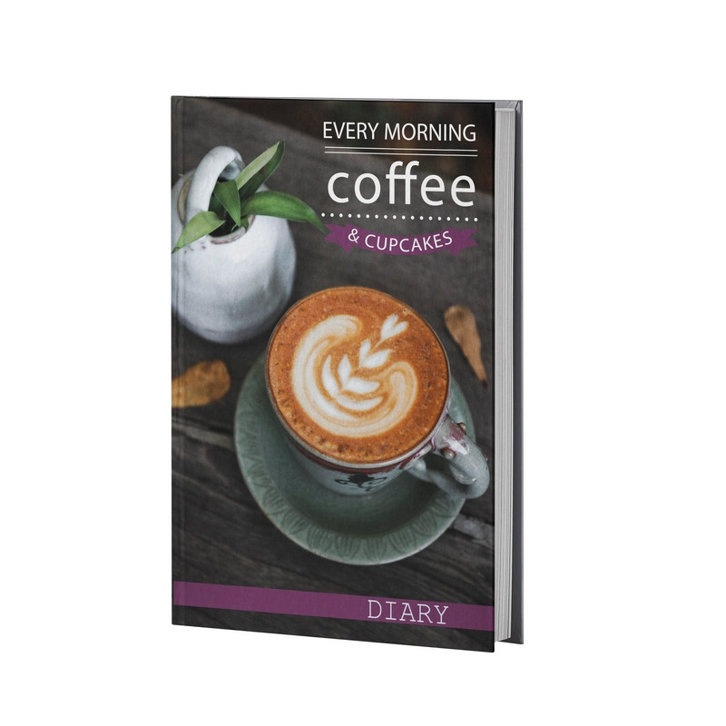 Ежедневник недатированный 7БЦ, пленка глянц, А5, 128л Attache, Coffe Ежедневник недатированный 7БЦ, пленка глянц, А5, 128л Attache, Coffe
