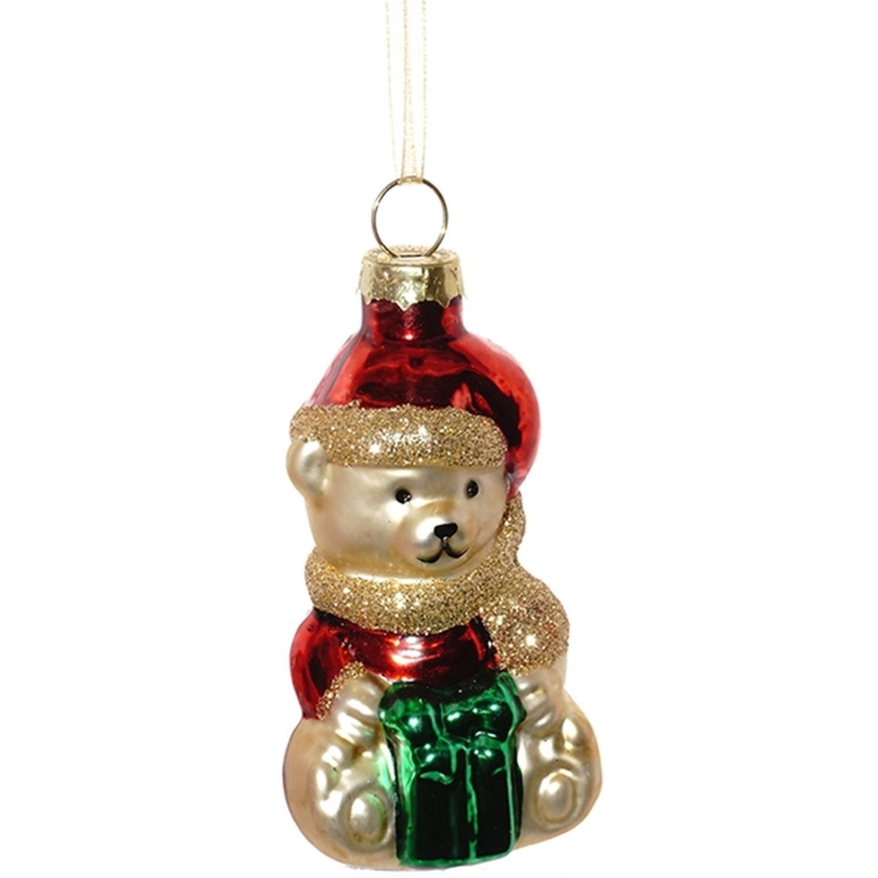 Игрушка Новогодняя Мишка, L4,5 W4,5 H8,5 см, 719818 Игрушка Новогодняя Мишка, L4,5 W4,5 H8,5 см, 719818