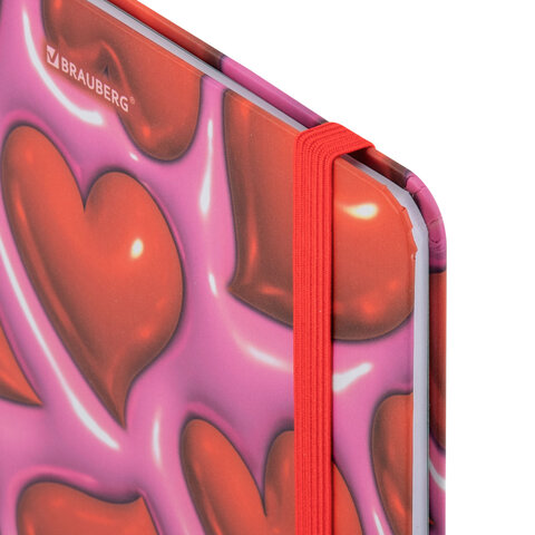 Дневник 1-11 класс 48 л., твердый, BRAUBERG, матовая ламинация, резинка,