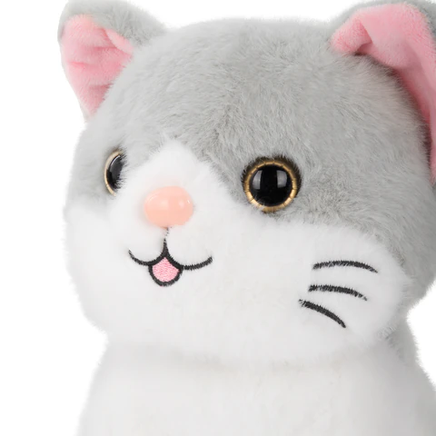 Игрушка мягкая "Котик", 23 см, ассорти 2 цвета, WOOZOO (ВУЗУ), 666778 Игрушка мягкая "Котик", 23 см, ассорти 2 цвета, WOOZOO (ВУЗУ), 666778