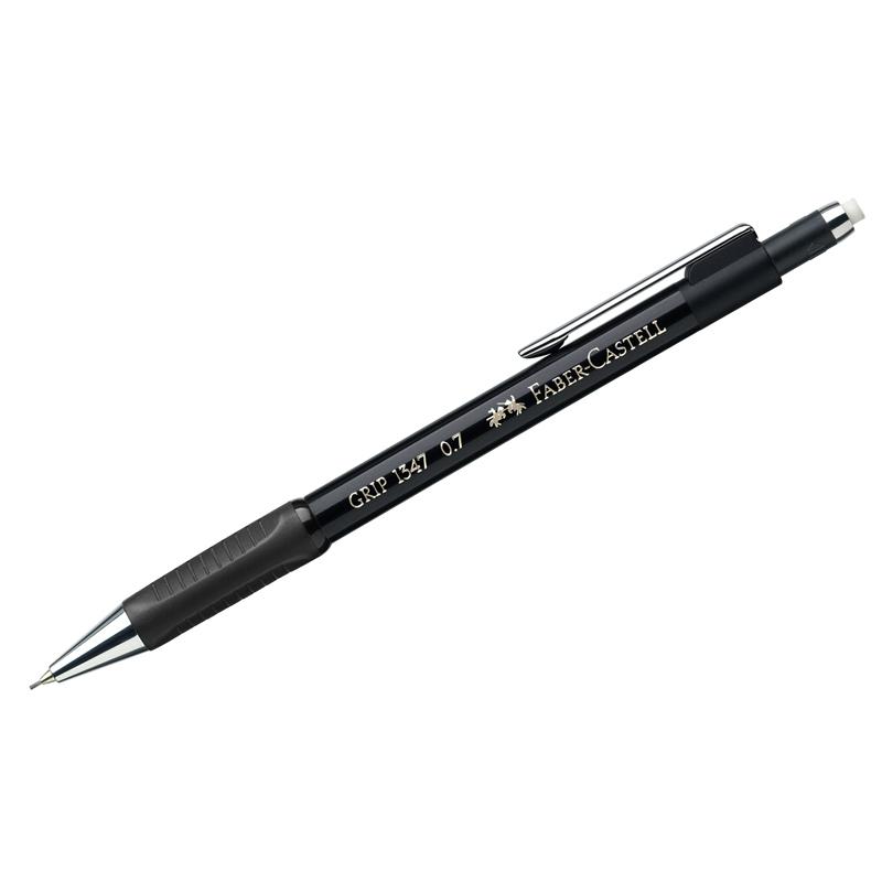 Карандаш механический Faber-Castell "Grip 1347" B, 0,7мм, грип, с Карандаш механический Faber-Castell "Grip 1347" B, 0,7мм, грип, с