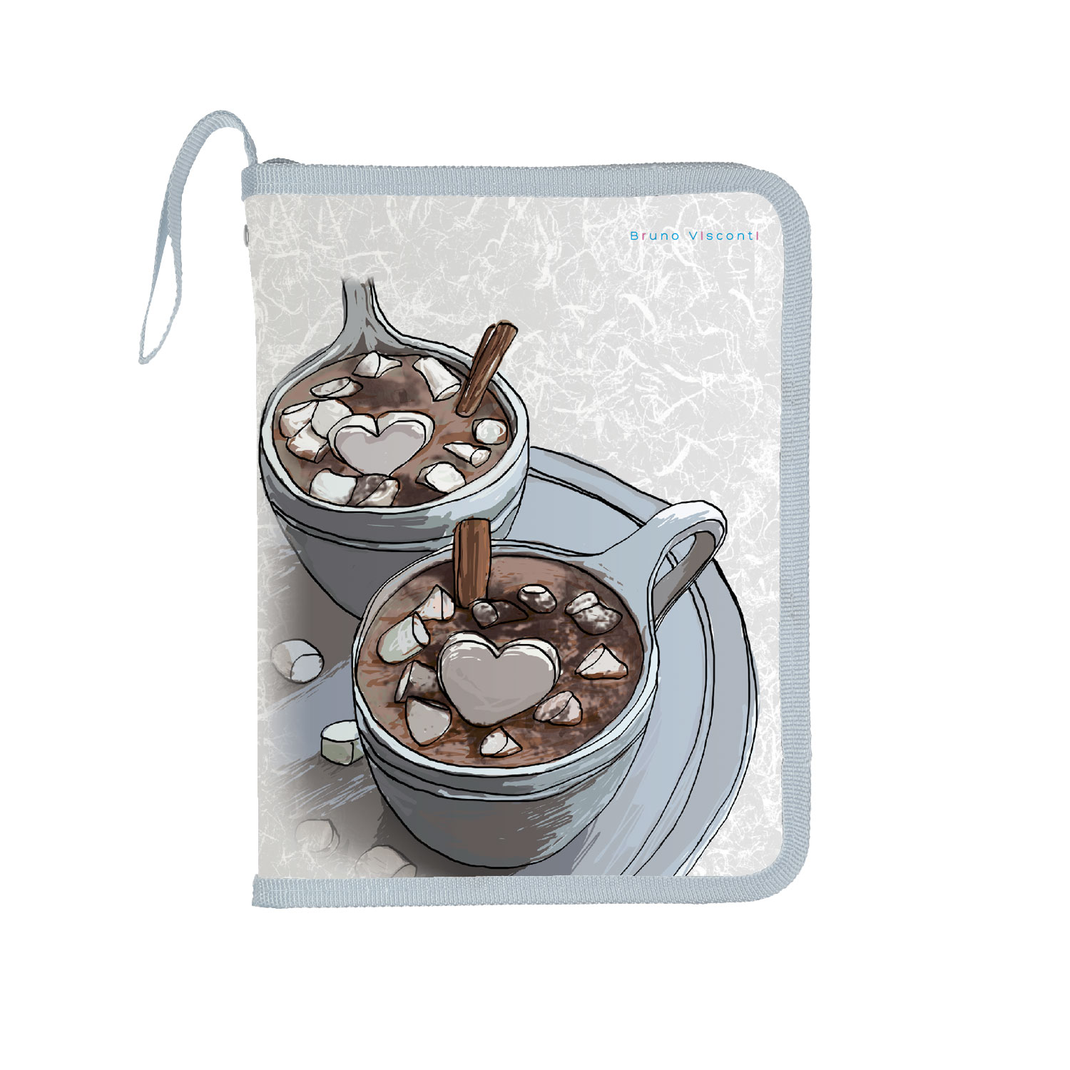 ПАПКА НА МОЛНИИ С ОКАНТОВКОЙ "КОФЕМАНИЯ.ГОРЯЧИЙ ШОКОЛАД", А5 ПАПКА НА МОЛНИИ С ОКАНТОВКОЙ "КОФЕМАНИЯ.ГОРЯЧИЙ ШОКОЛАД", А5