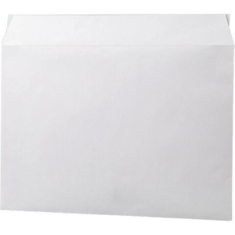 Конверты С4 (229х324 мм), отрывная лента, 100 г/м2, КОМПЛЕКТ 500 шт., внутренняя Конверты С4 (229х324 мм), отрывная лента, 100 г/м2, КОМПЛЕКТ 500 шт., внутренняя