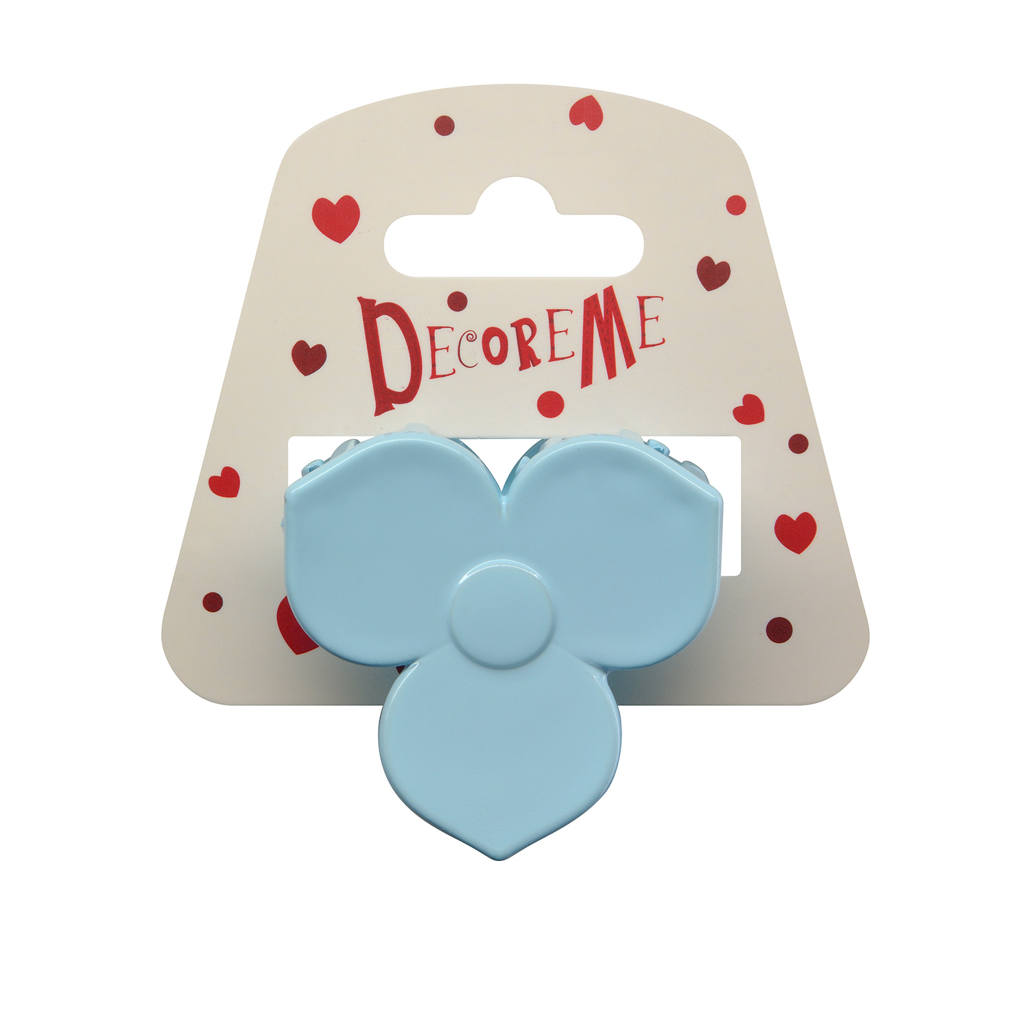 ЗАКОЛКА ДЛЯ ВОЛОС "КРАБИК" 5 СМ, 1ШТ, 8 ЦВЕТОВ