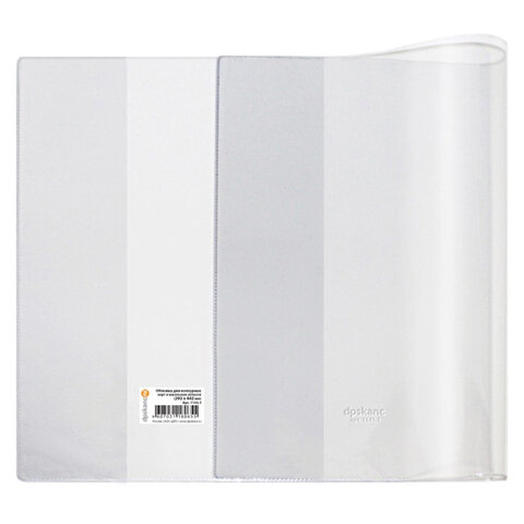 Обложка ПВХ для учебника и тетради А4, контурных карт, атласов, прозрачная, Обложка ПВХ для учебника и тетради А4, контурных карт, атласов, прозрачная,