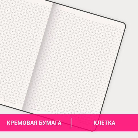 Блокнот А5 (148х218 мм), BRAUBERG "NOTE", под кожу софт-тач, с Блокнот А5 (148х218 мм), BRAUBERG "NOTE", под кожу софт-тач, с