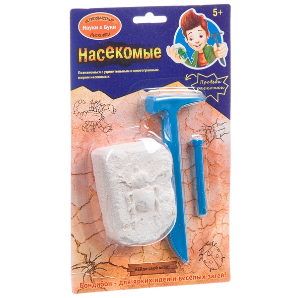 Французские опыты Науки с Буки Bondibon проводим раскопки Насекомые Французские опыты Науки с Буки Bondibon проводим раскопки Насекомые